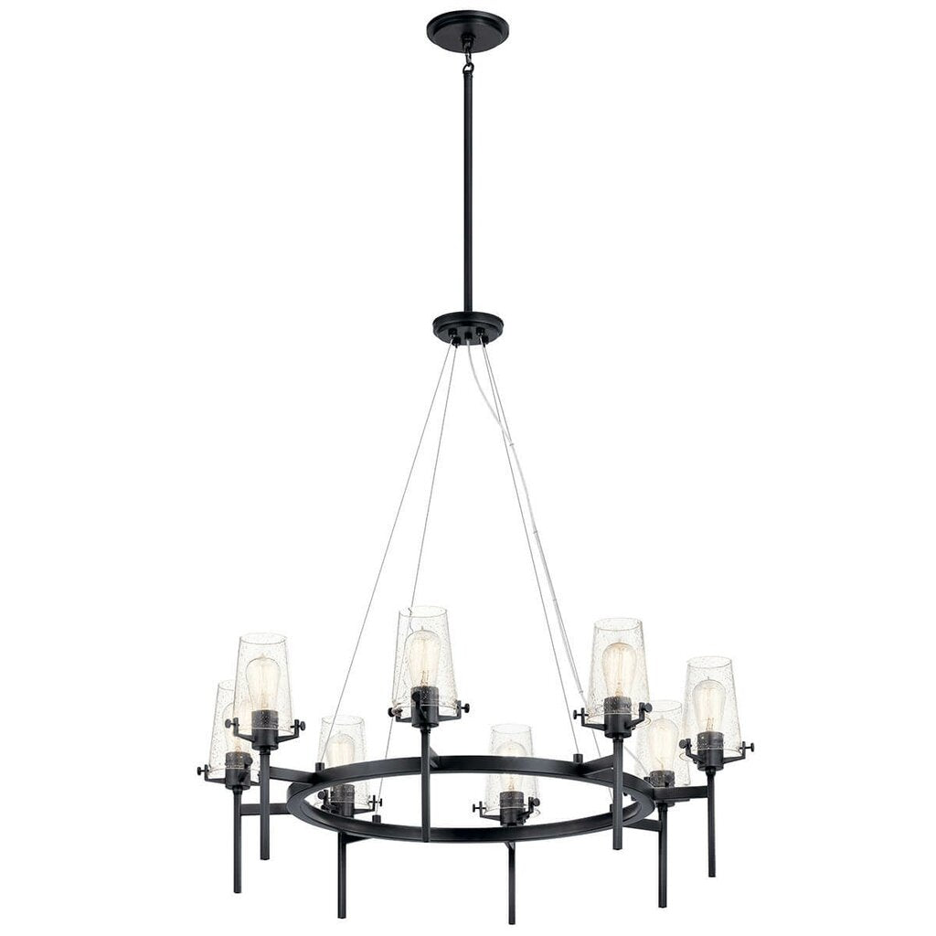 Kichler 43695BK Fixture Chandelier 8Lt