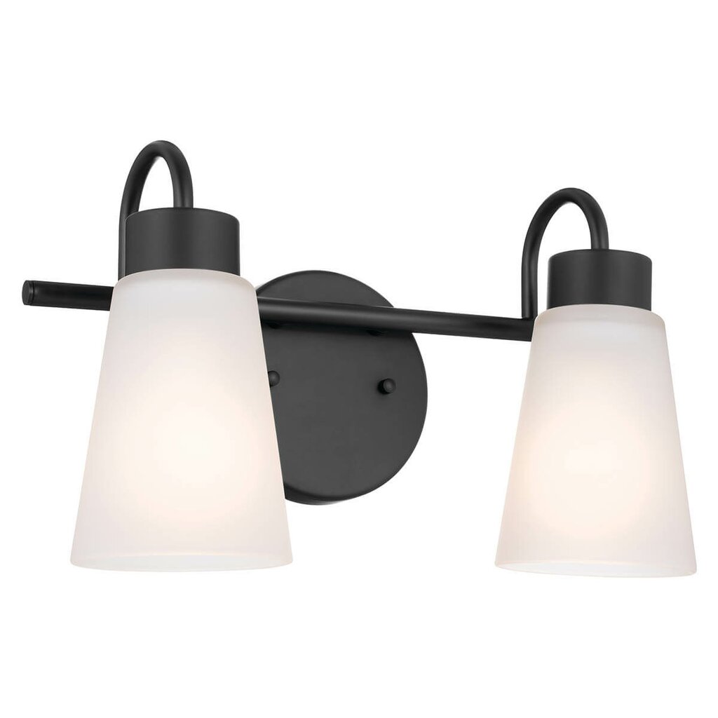 Kichler 55125BK Fixture Bath 2Lt