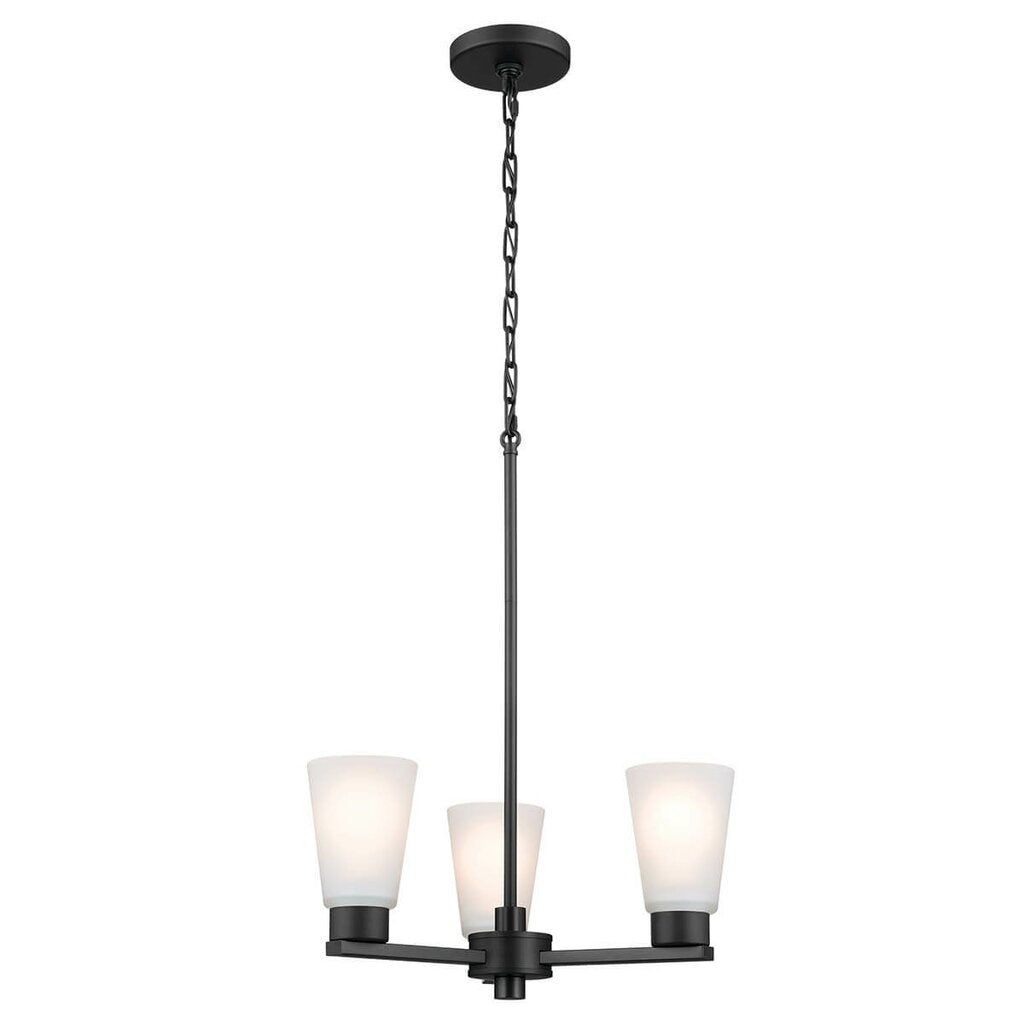 Kichler 52435BK Fixture Chandelier 3Lt
