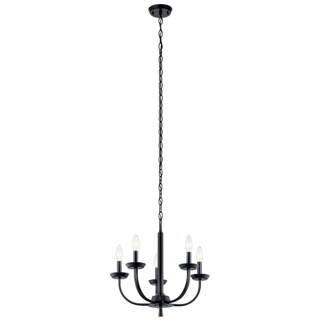 Kichler 52385BK Fixture Chandelier 5Lt