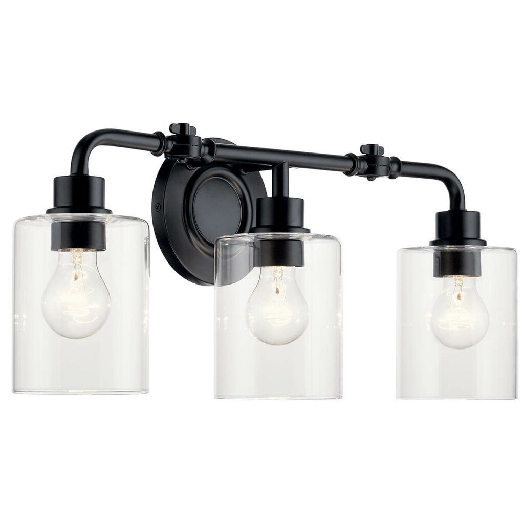 Kichler 45666BK Fixture Bath 3Lt