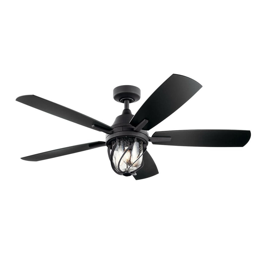 Kichler 310073DBK LED Fixture Lydra 52 inch Ceiling Fan features 5