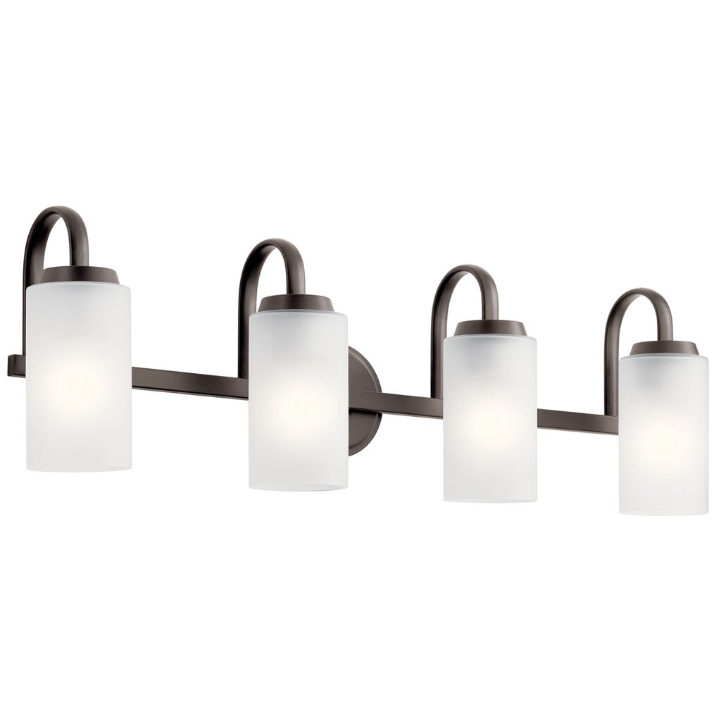 Kichler 55088OZ Fixture The Kennewick 4 light vanity features