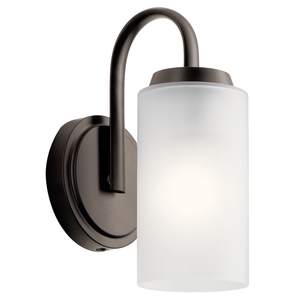 Kichler 55085OZ Fixture The Kennewick 1 light wall sconce features a