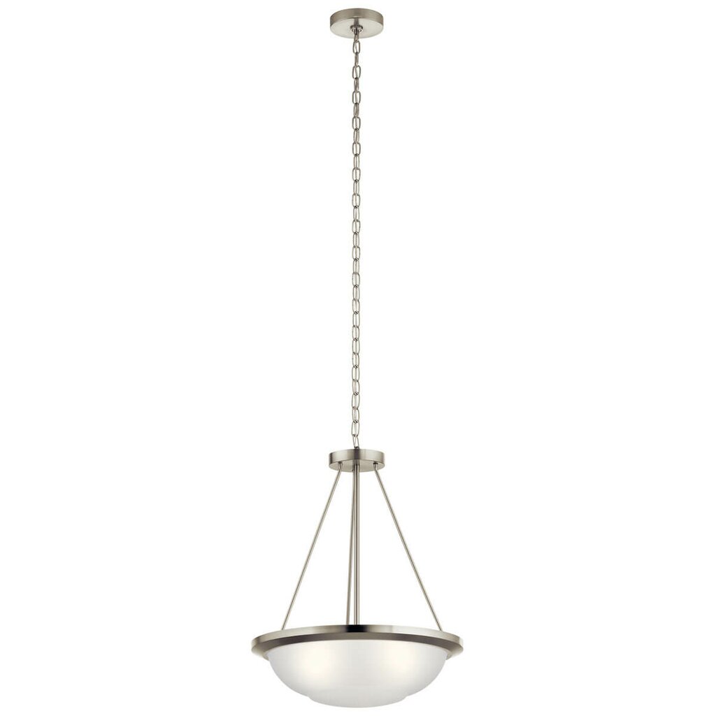 Kichler 52393NI Fixture Ritson 3 Light Inverted Pendant with Satin