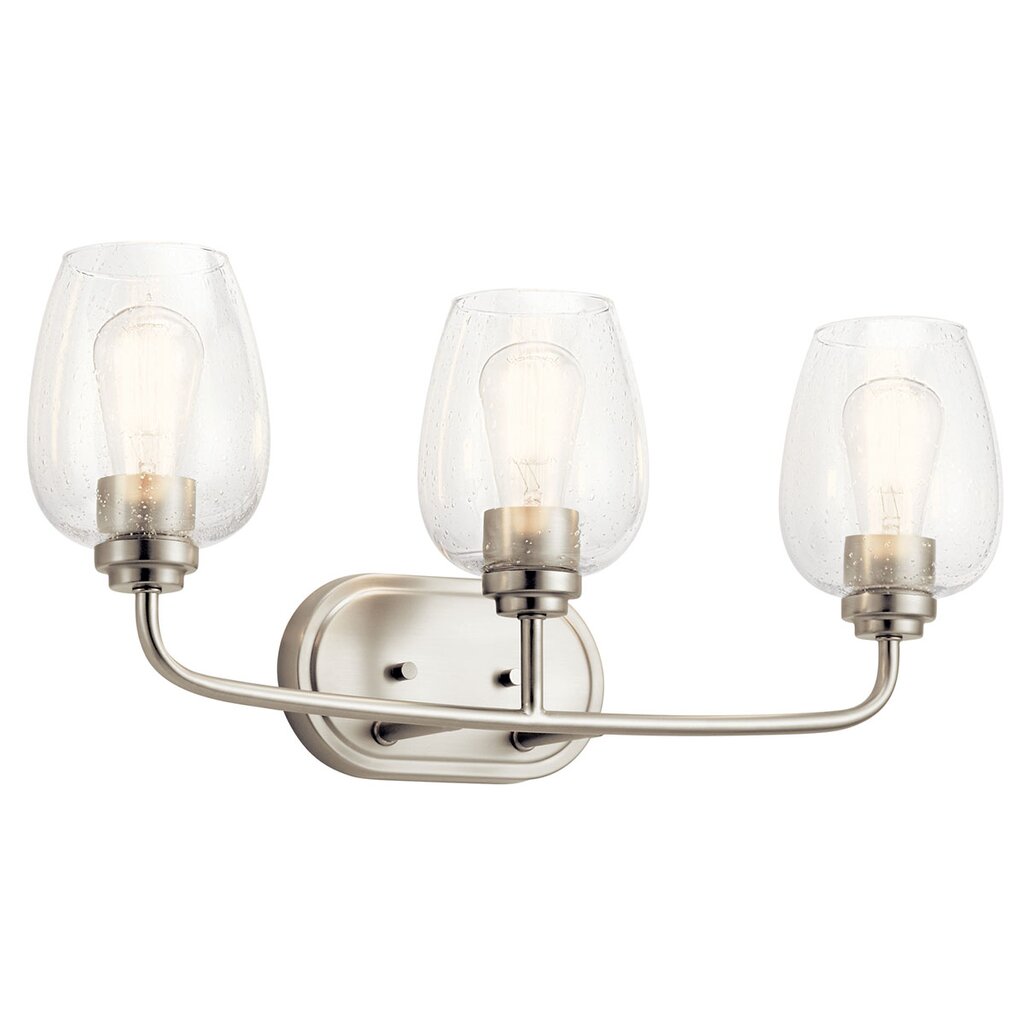 Kichler 45129NICS Fixture The Valserrano 24 inch 3 light vanity