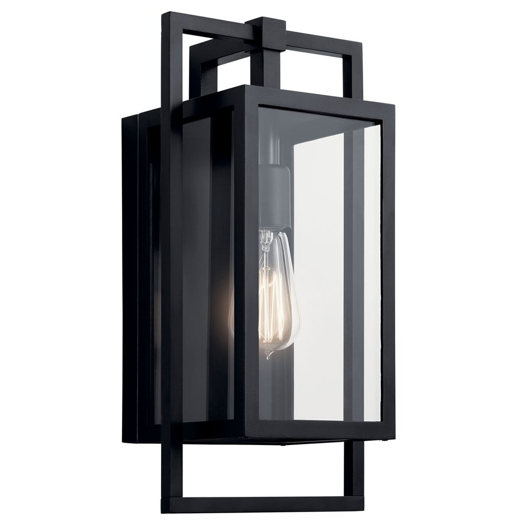 Kichler 59086BK Fixture The Goson 16" 1 light wall honors the