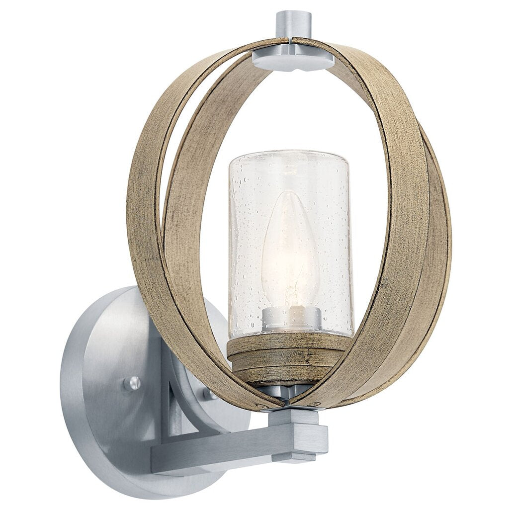 Kichler 59066DAG Fixture The Grand Bank 13" 1 Light Outdoor Wall