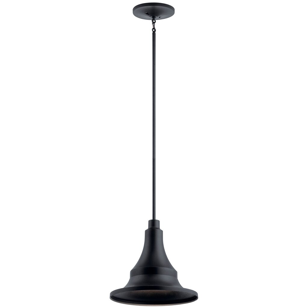 Kichler 59058BKT Fixture The Hampshire 16.75 inch 1 Light Outdoor
