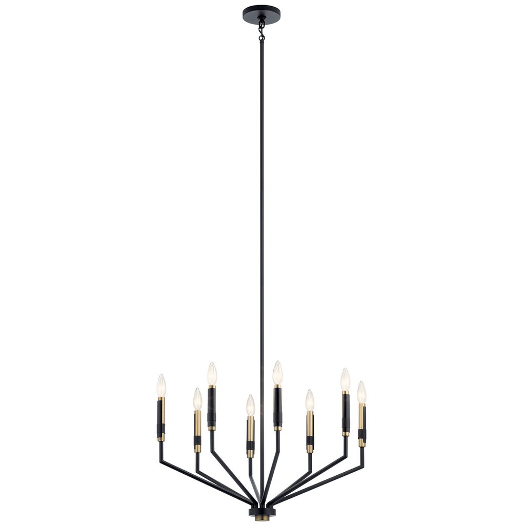 Kichler 52349BK Fixture The Armand(TM) 26 inch 8 Light Chandelier