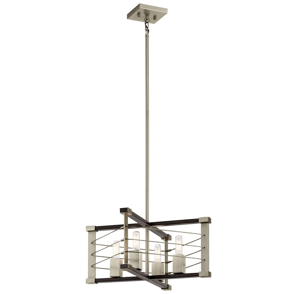 Kichler 44253MOK Fixture The Lente 14" 4 Light Foyer Pendant in