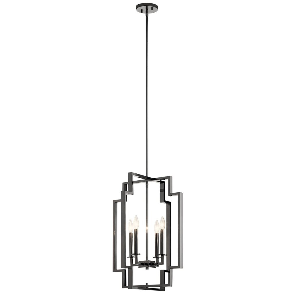 Kichler 43965MCH Fixture The Downtown Deco 25 inch 4 light large foyer