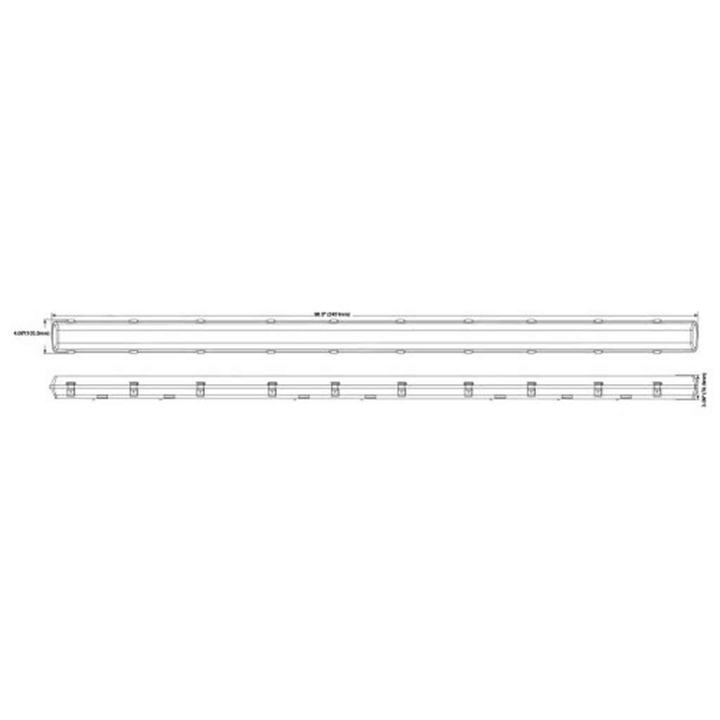 TCP VTF8UZDA150K 65W LED Dimmable Fixture Wet Location Strip