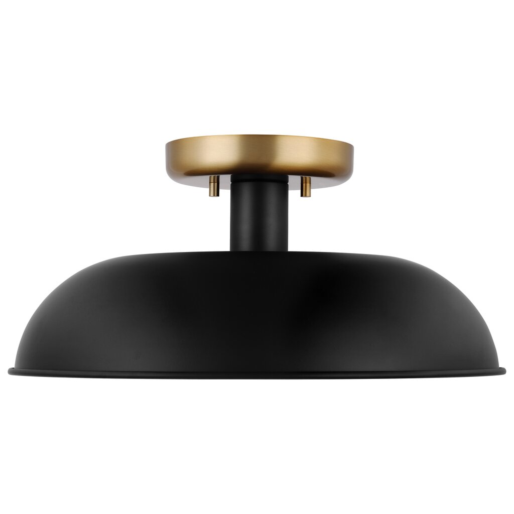 Satco 60-7491 Semi Flush Fixture Colony; 1 Light; Small Semi-Flush
