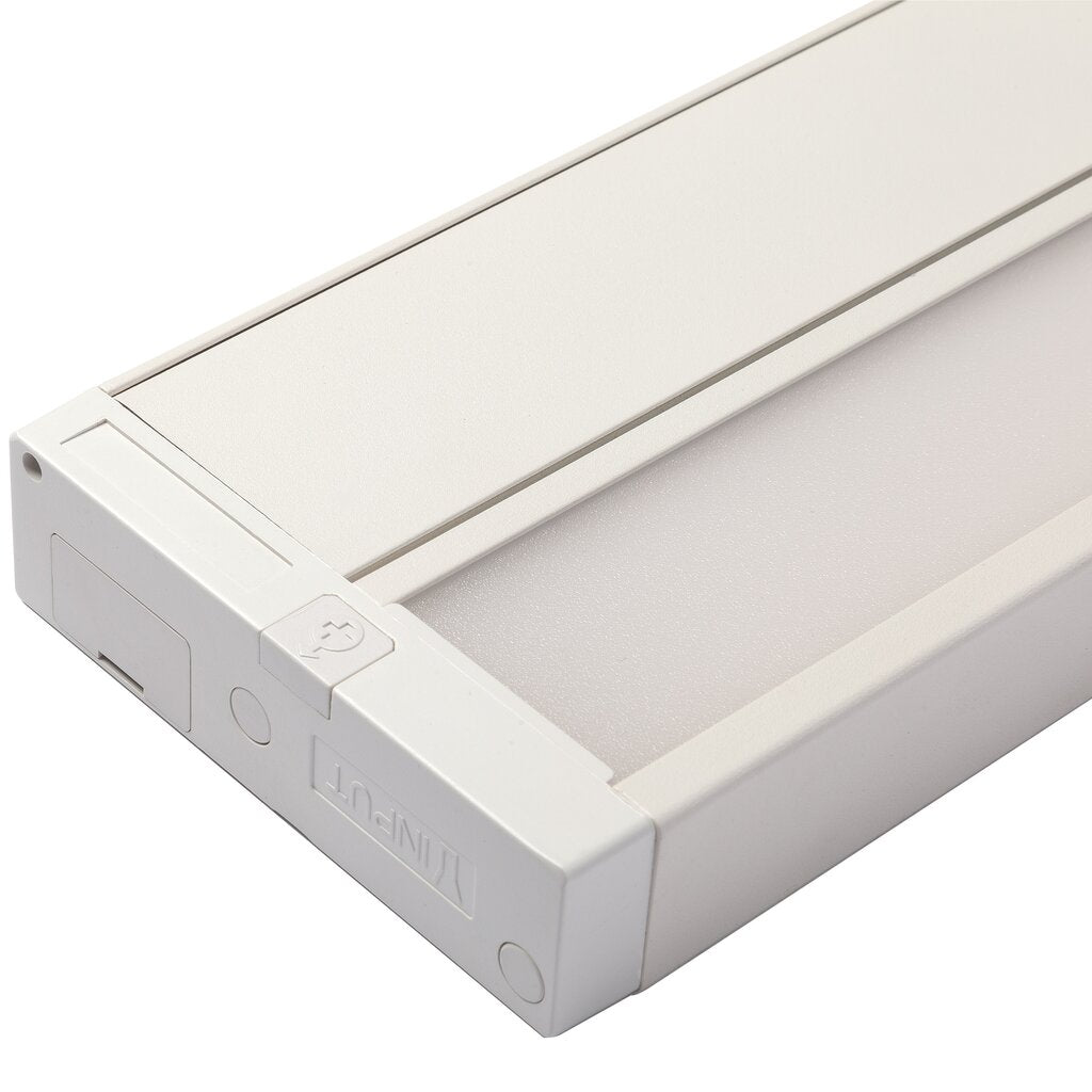 Satco 63-504 17W LED Under Cabinet Dimmable Fixture 28 Inch White