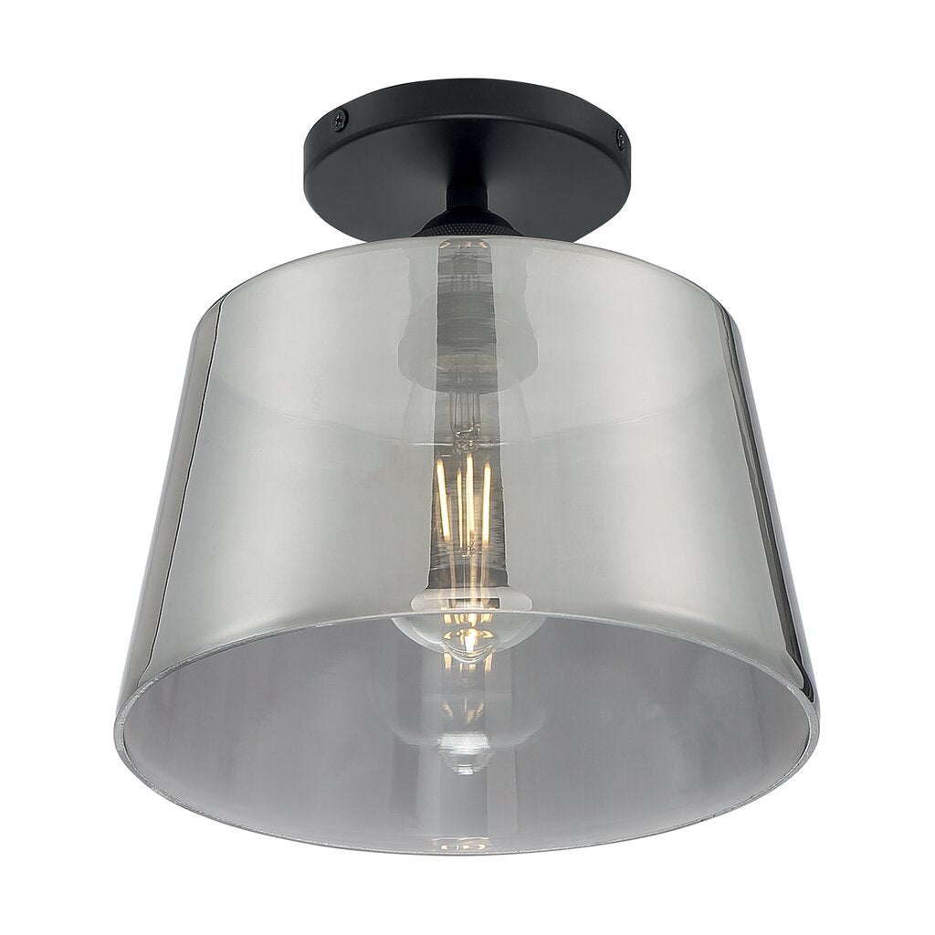 Satco 60-7334 Semi Flush Fixture Motif; 1 Light; 10 in.; Semi-Flush