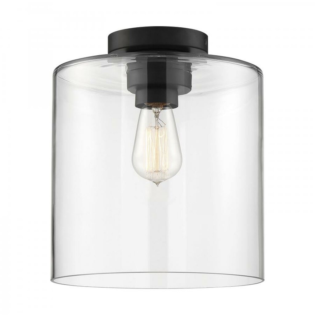Satco 60-6779 Semi Flush Fixture Chantecleer; 1 Light; Semi-Flush