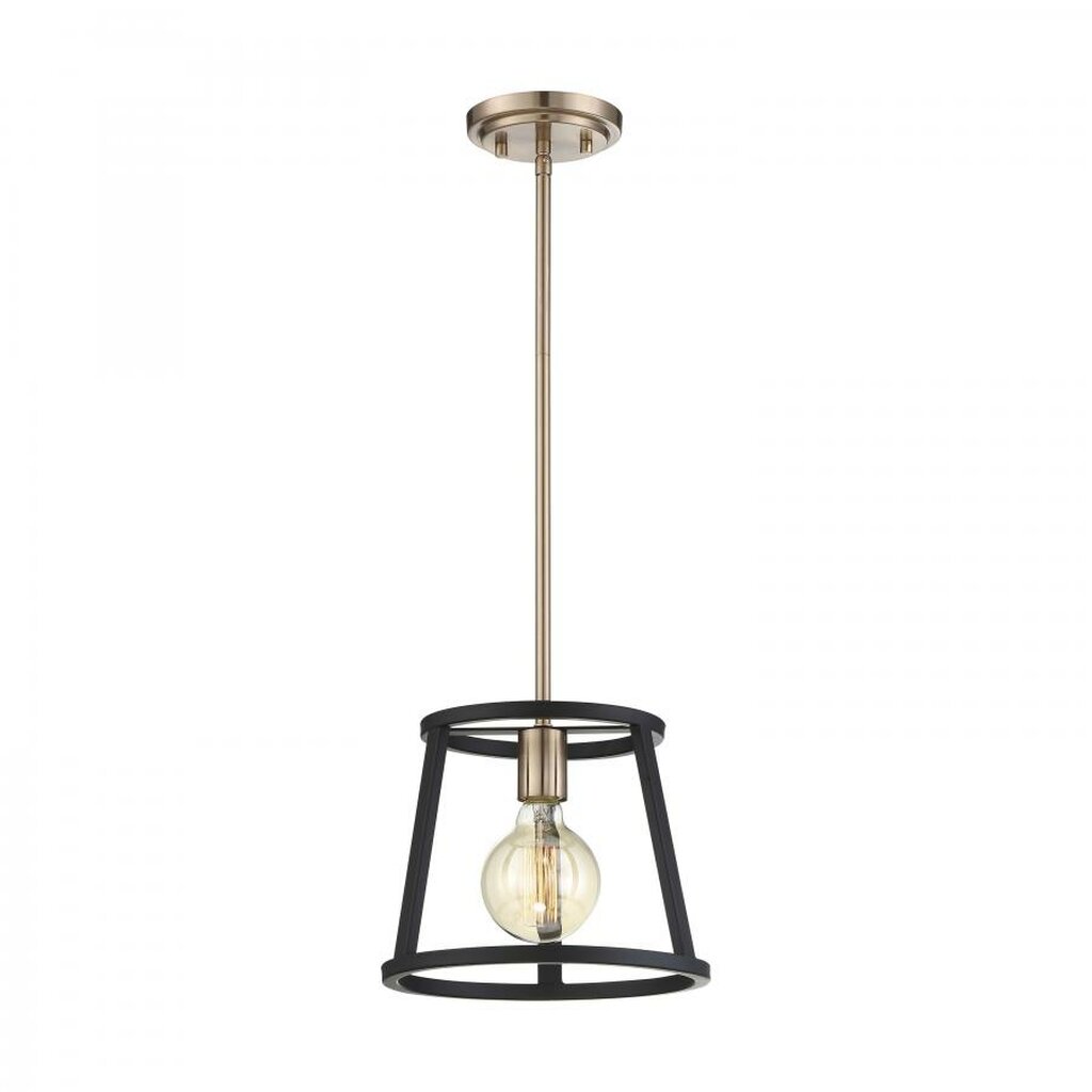 Satco 60-6641 Mini Pendant Fixture Chassis; 1 Light; Copper Brushed