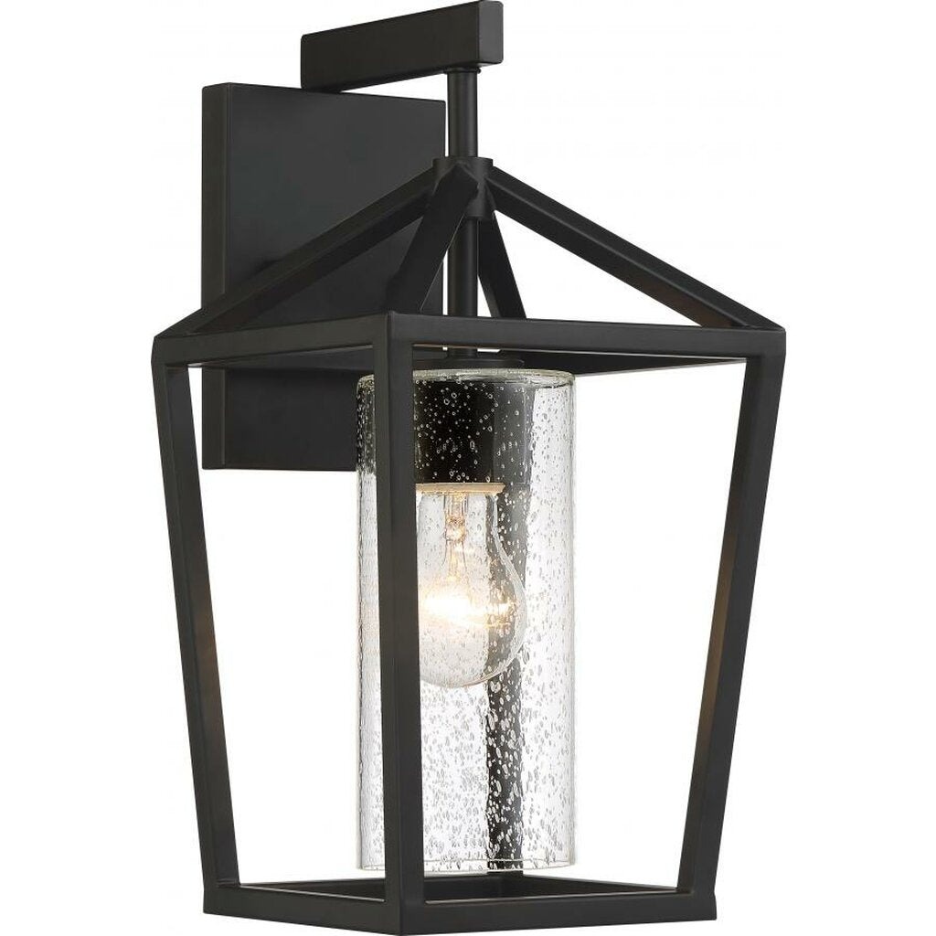 Satco 60-6592 Wall Lantern Fixture Hopewell; 1 Light; Medium Lantern;