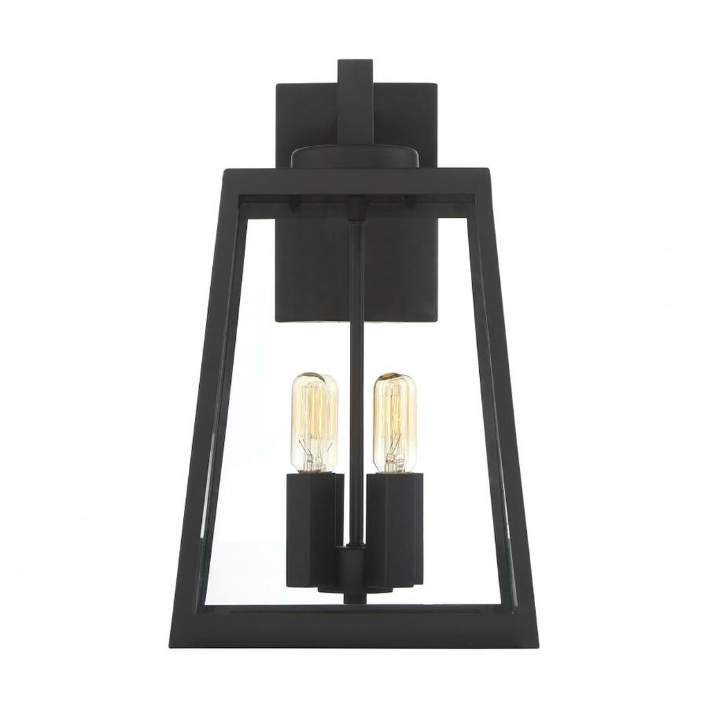 Satco 60-6583 Wall Lantern Fixture Halifax; 4 Light; Large Lantern;