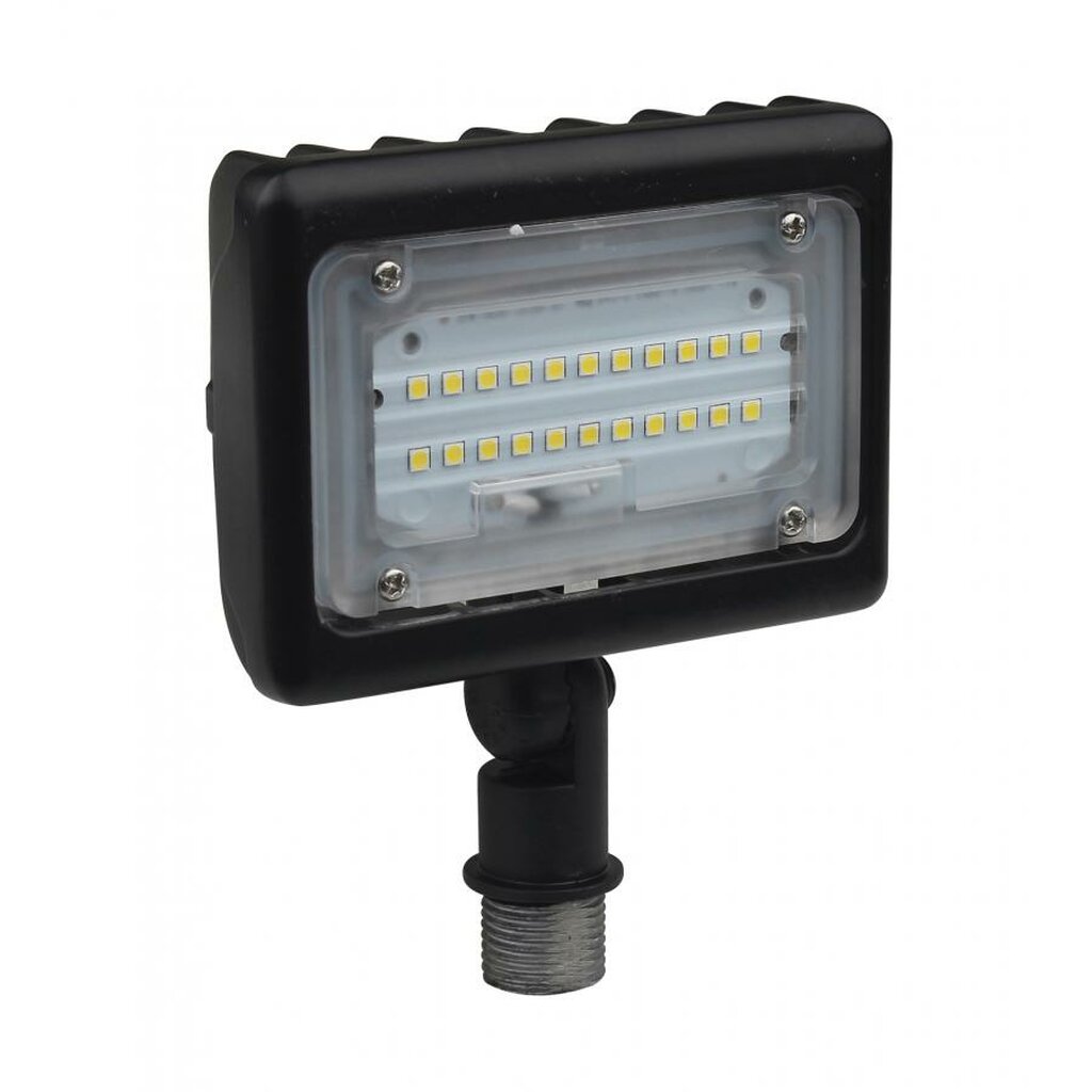 Satco 65-532 15W LED Flood Light Fixture Small 4000K; Bronze Finish
