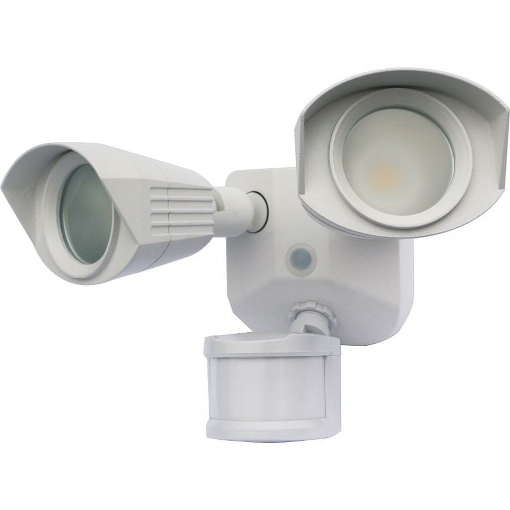 Satco 65-217 20W LED Security Lighting Fixture Security Light; Dual