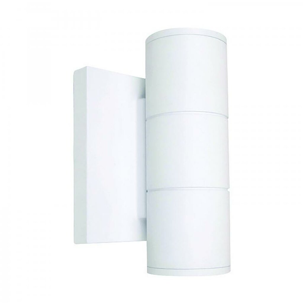 Satco 62-1141R1 10W LED Sconce Fixture 2 Light; Small Up and Down