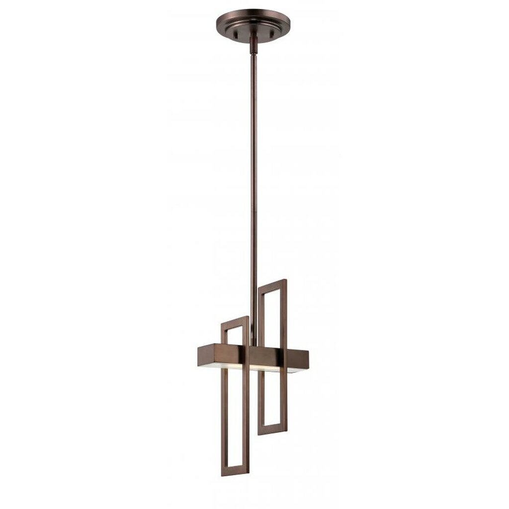 Satco 62-126 10W LED Pendant Fixture Frame; 1 Module with Frosted