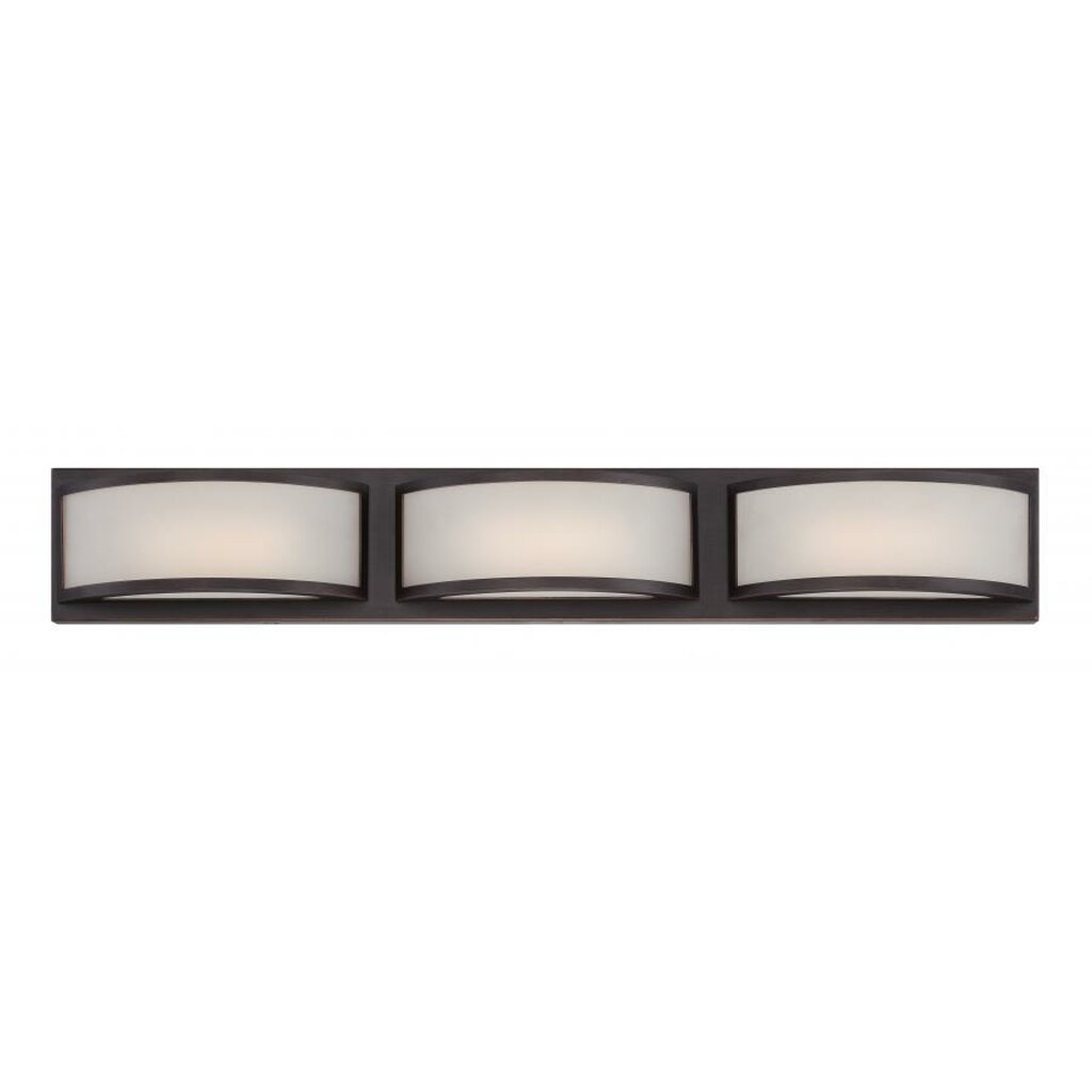 Satco 62-316 30W LED Vanity Fixture Mercer; (3) Wall Sconce; Frosted