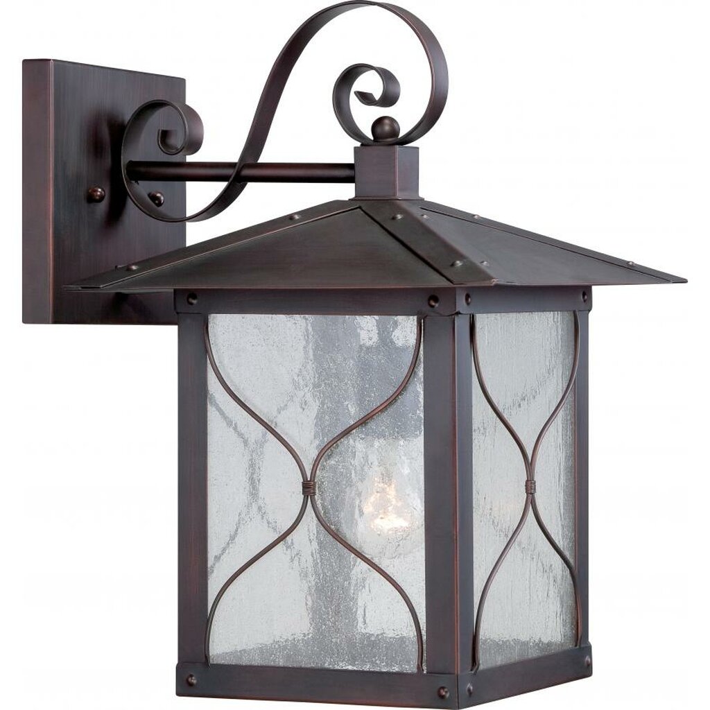 Satco 60-5613 Wall Lantern Fixture Vega; 1 light; 11 in.; Outdoor Wall