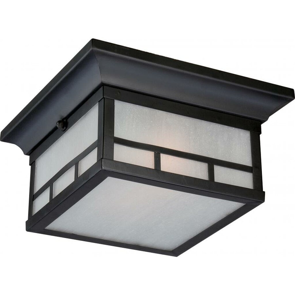 Satco 60-5606 Flush Mount Fixture Drexel; 2 light; Outdoor Flush with