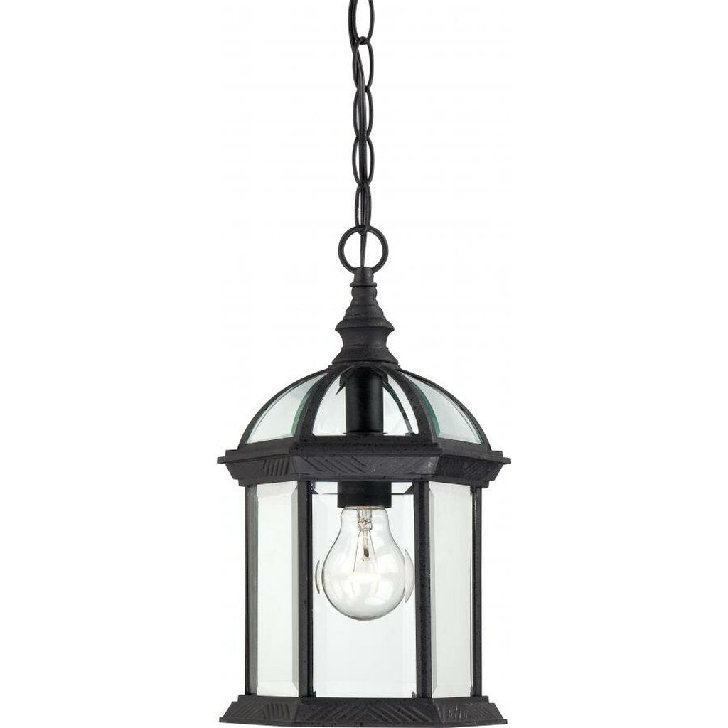 Satco 60-4979 Hanging Lantern Fixture Boxwood; 1 Light; 14 in.;
