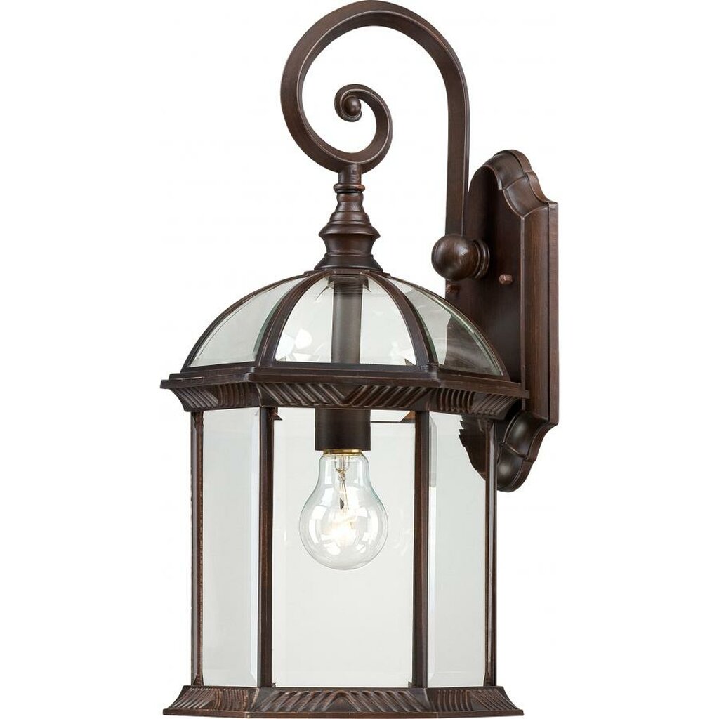 Satco 60-4965 Wall Lantern Fixture Boxwood; 1 Light; 19 in.; Outdoor