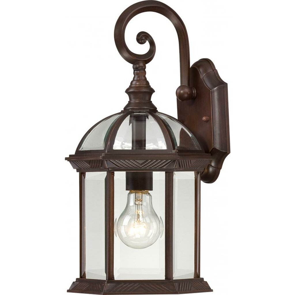 Satco 60-4962 Wall Lantern Fixture Boxwood; 1 Light; 15 in.; Outdoor
