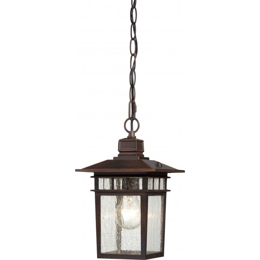 Satco 60-4955 Hanging Lantern Fixture Cove Neck; 1 Light; 12 in.;