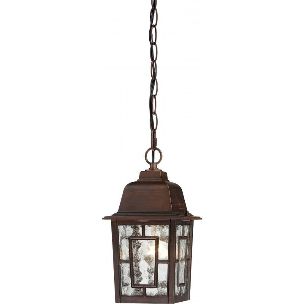 Satco 60-4932 Hanging Lantern Fixture Banyan; 1 Light; 11 in.; Outdoor