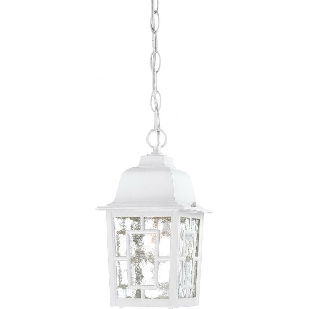 Satco 60-4931 Hanging Lantern Fixture Banyan; 1 Light; 11 in.; Outdoor
