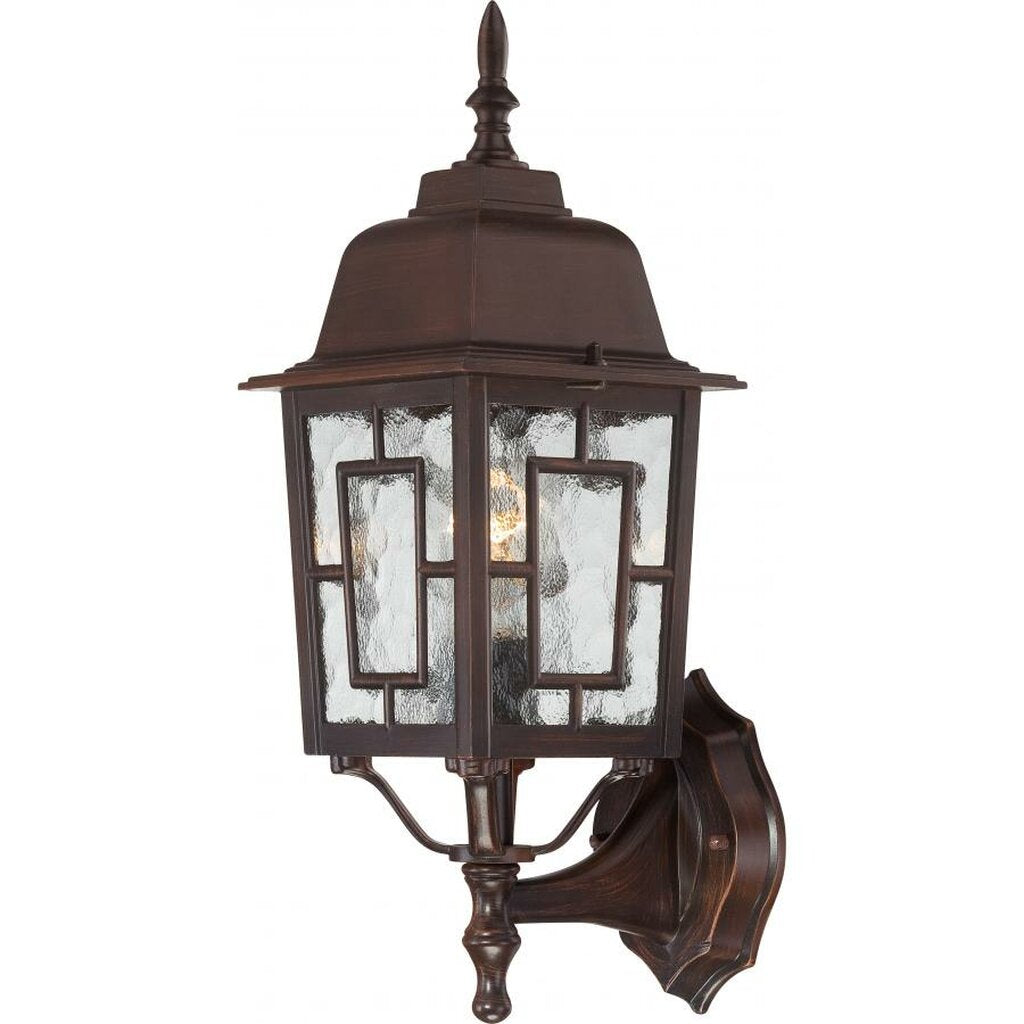 Satco 60-4925 Wall Lantern Fixture Banyan; 1 Light; 17 in.; Outdoor