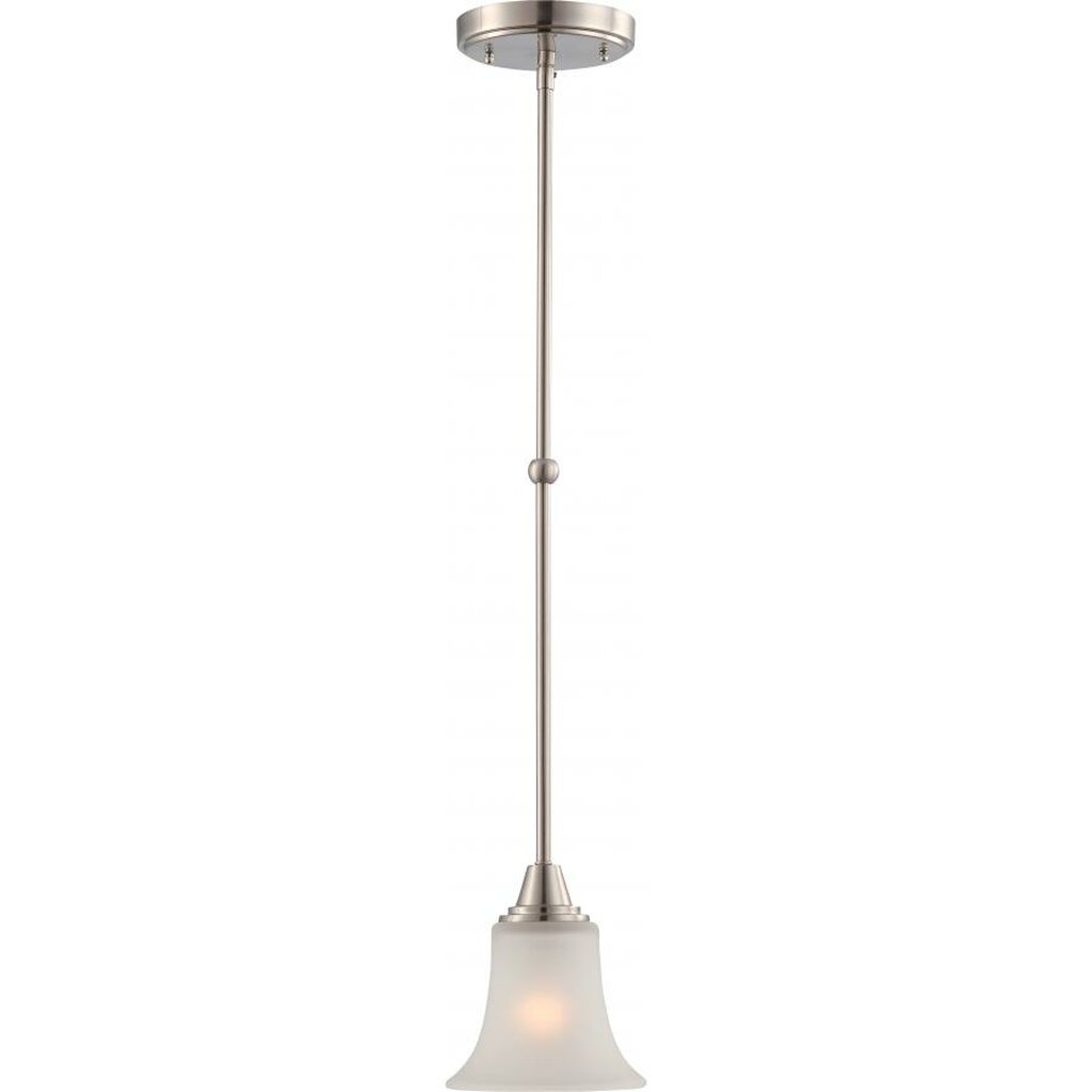 Satco 60-4148 Mini Pendant Fixture Surrey; 1 Light; with Frosted Glass