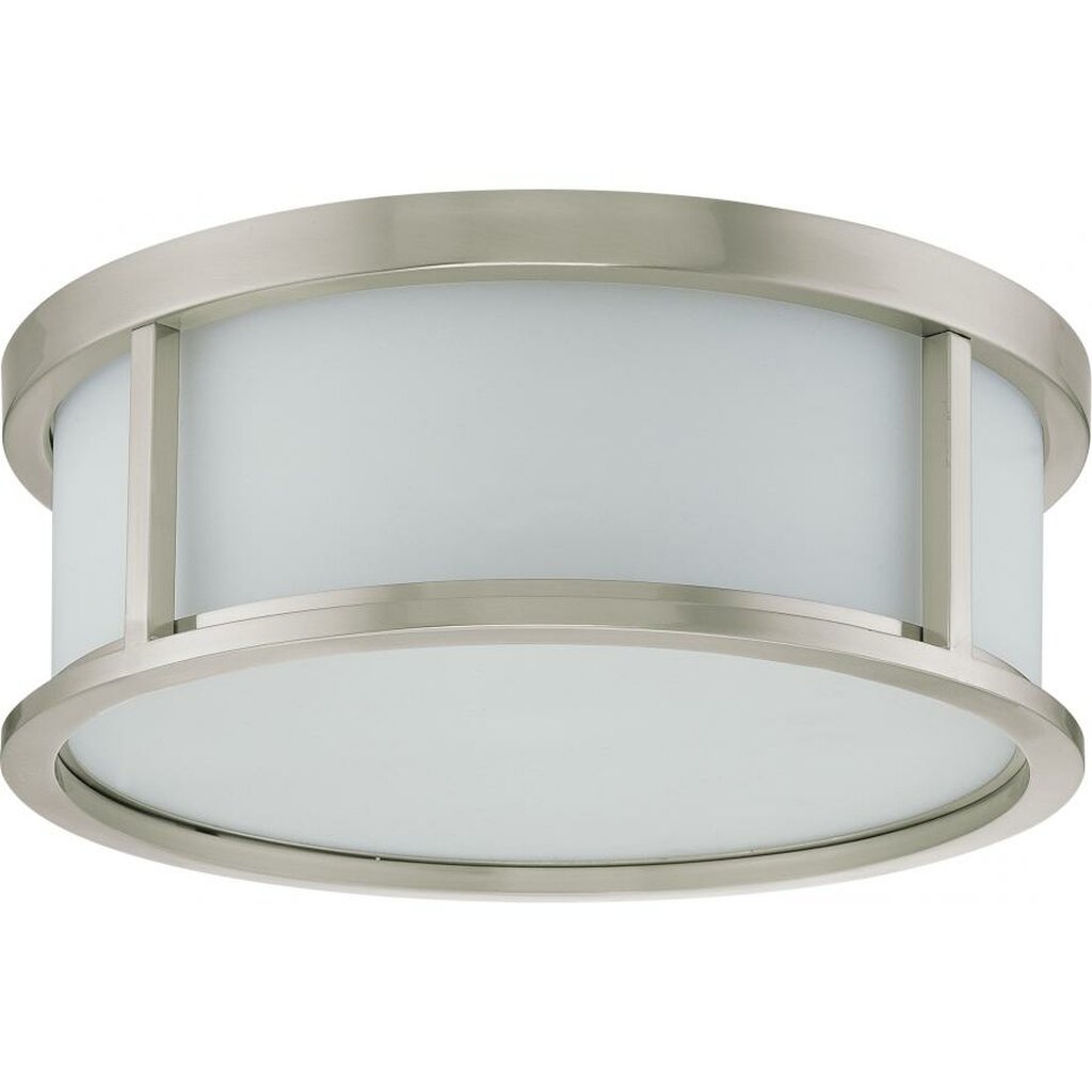 Satco 60-2862 Flush Mount Fixture Odeon; 3 Light; 15 in.; Flush Dome