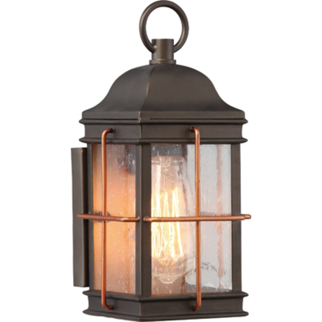 Satco 60-5831 Wall Lantern Fixture Howell; 1 Light; Small Outdoor Wall