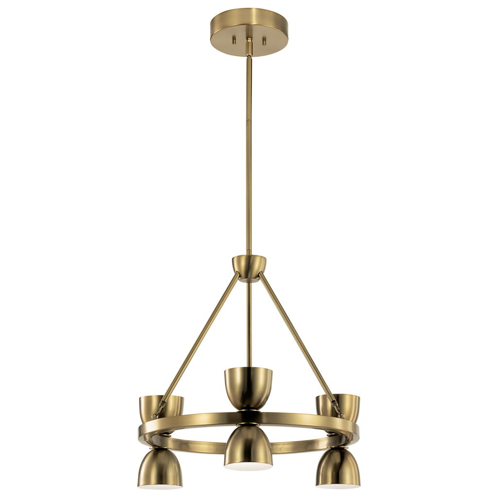 Kichler 52417BNBLED LED Fixture The Baland 22" 6 light chandelier