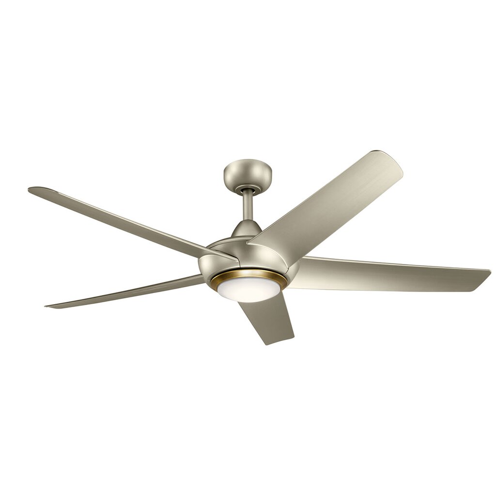 Kichler 330089NI LED Fixture Kapono(TM) 52 inch Ceiling Fan in a