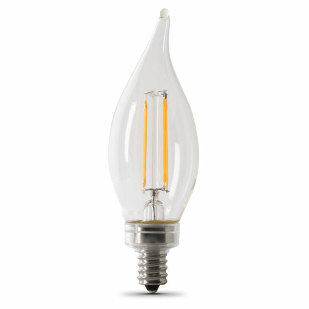 2 pack - Feit Electric BPCFC40950CAFIL/2/RP 3.3W CA10 Daylight LED