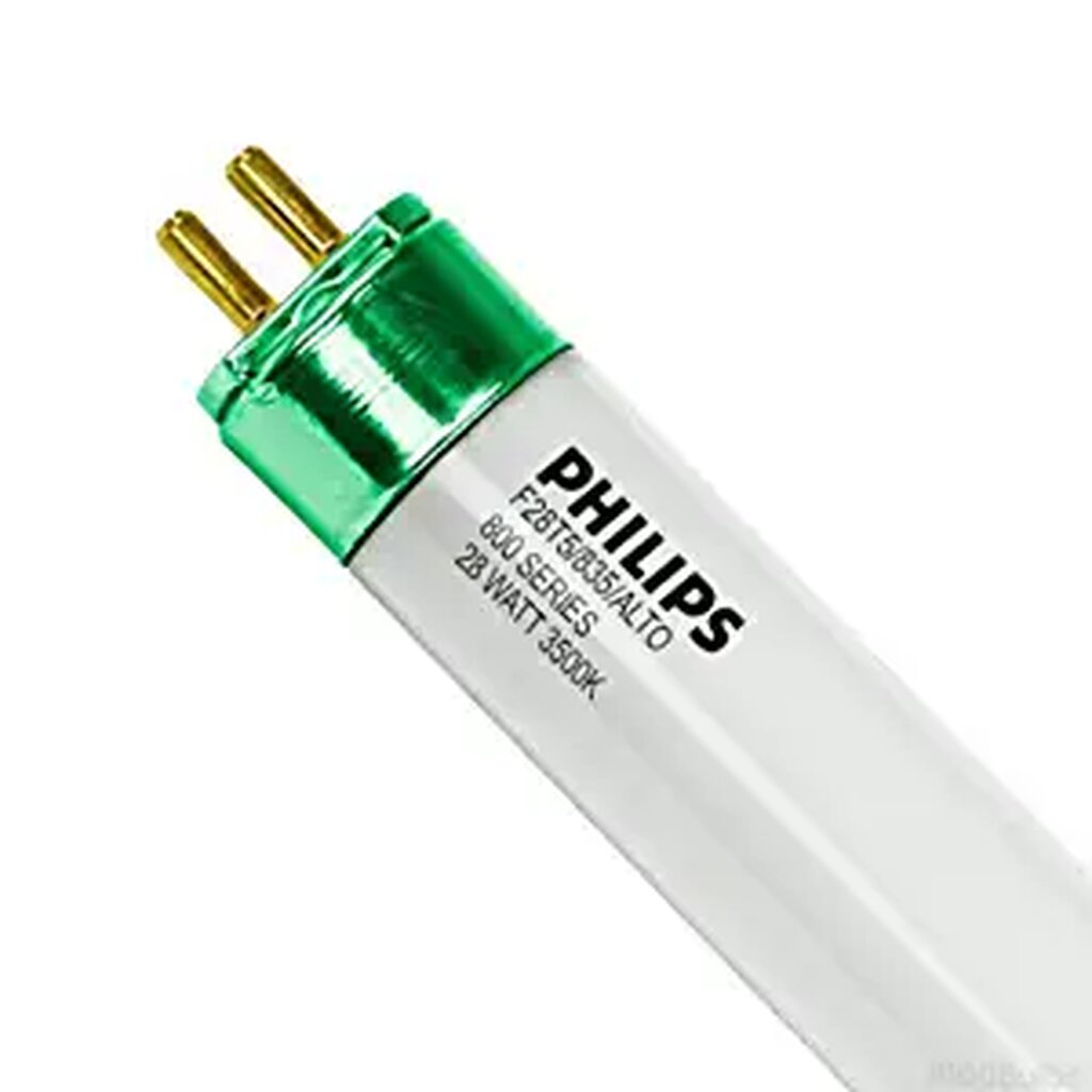40 pack - Phillips F28T5/835 28W T5 3500K Fluorescent Light Bulb