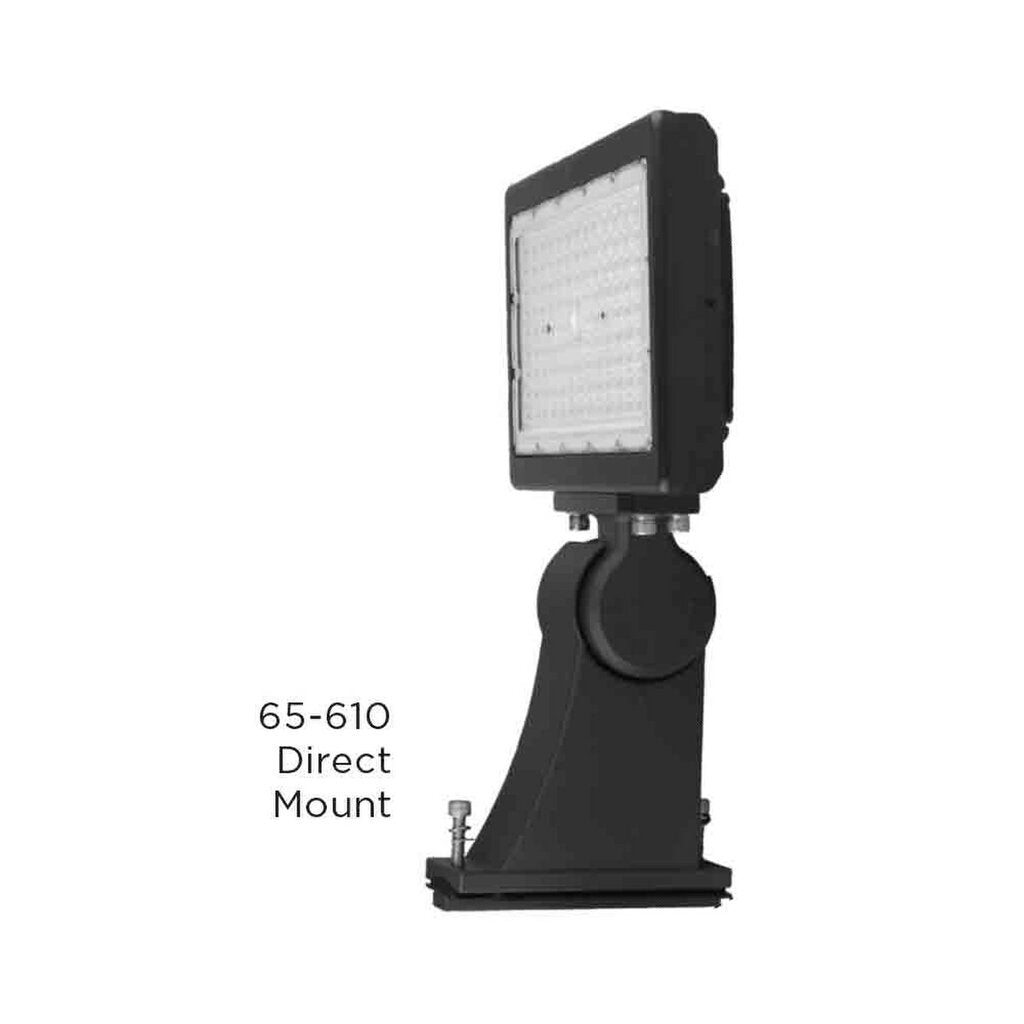 Satco 65-610 Direct Arm Mount for 70 Watt & 90 Flood Light; Bronze