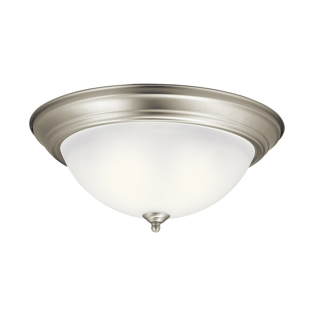 Kichler 8116NI Fixture The current and pleasing lines of this flush