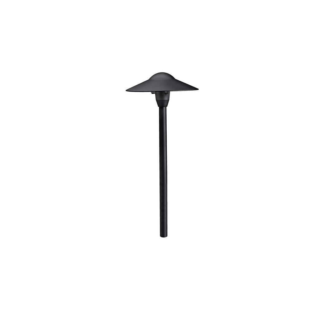 Kichler 15310BKT Fixture DOME PATH LIGHT - A wider path and spread