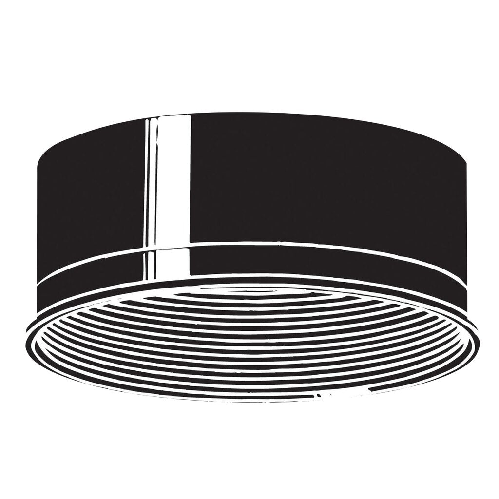 Kichler 9546BK This versatile baffle accessory features a classic
