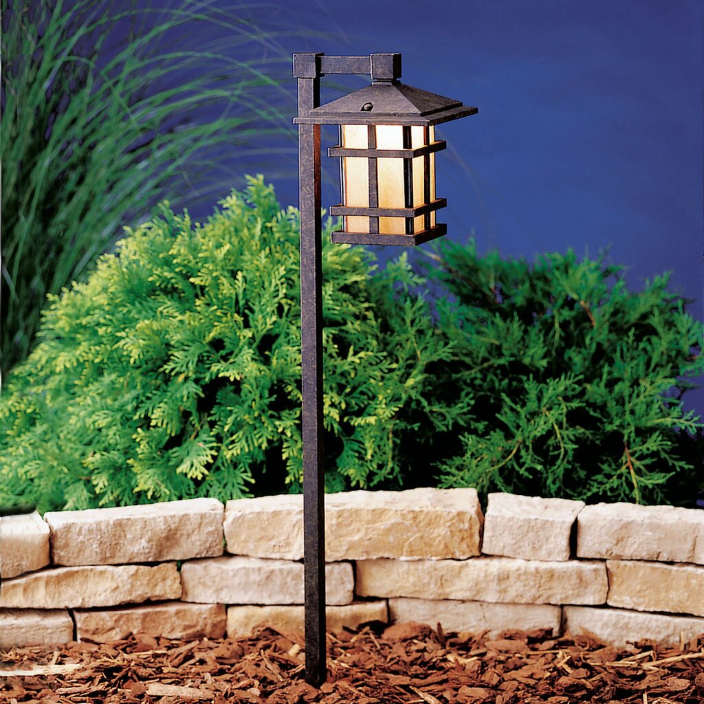 Kichler 15322AGZ Fixture CROSS CREEK LANTERN - Arts and Crafts style